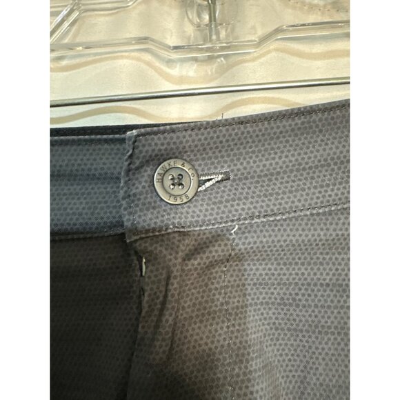 Hawke & Co. Mens Gray/Black Lightweight Cargo Shorts Pockets 34 - Picture 4 of 8